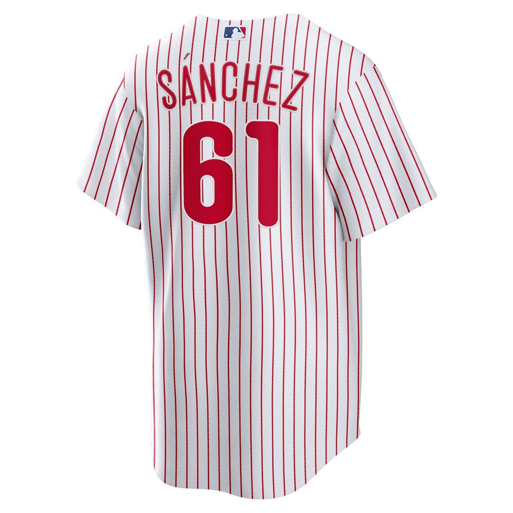 Philadelphia Phillies Cristopher Sanchez Home Replica Jersey - White