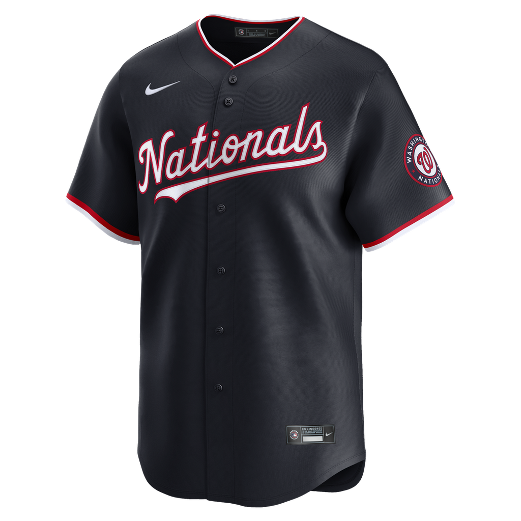 Washington Nationals James Wood Alternate Limited Jersey - Navy
