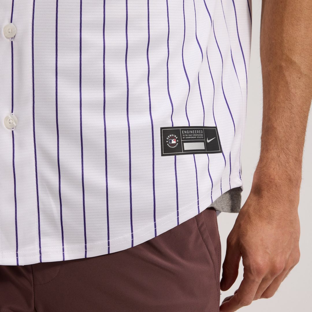 Colorado Rockies Home Replica Team Jersey - White