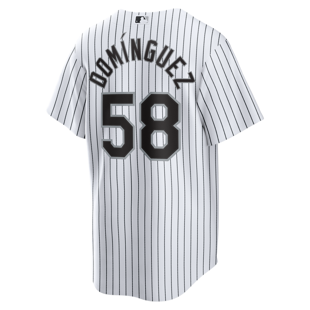 Chicago White Sox Seranthony Domínguez Home Replica Jersey - White