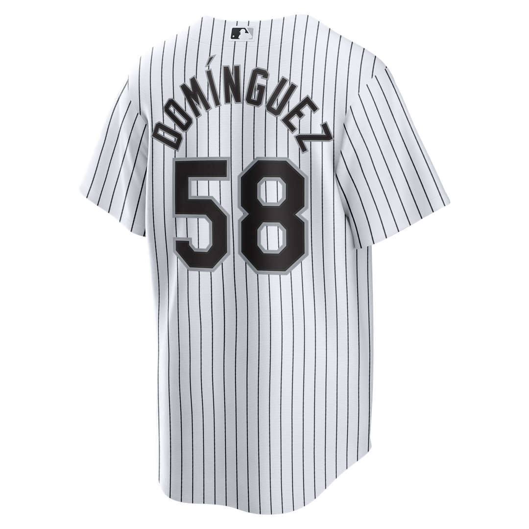 Chicago White Sox Seranthony Domínguez Home Replica Jersey - White