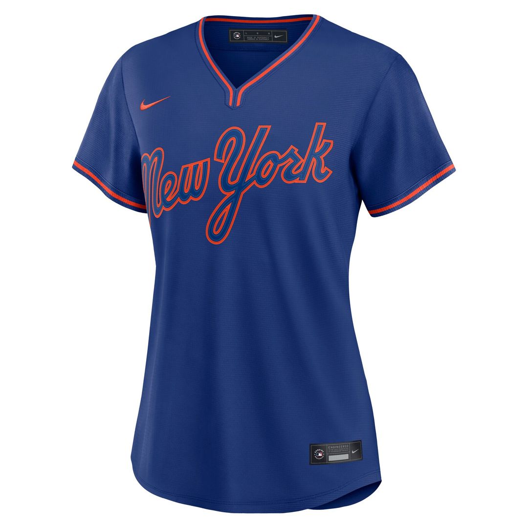 New York Mets Francisco Lindor Women's Alternate Replica Jersey - Royal