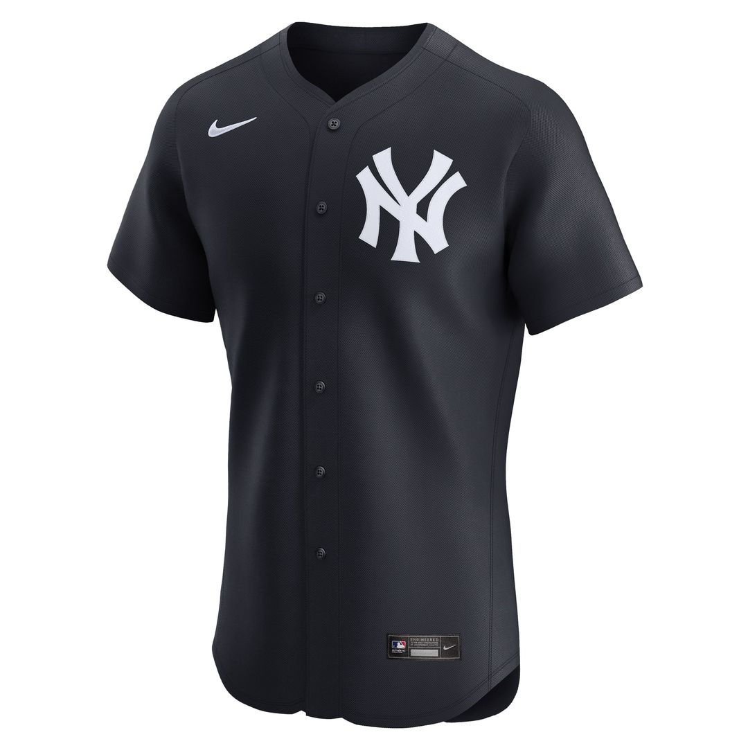 New York Yankees Aaron Judge Alternate 2 Elite Jersey - Navy