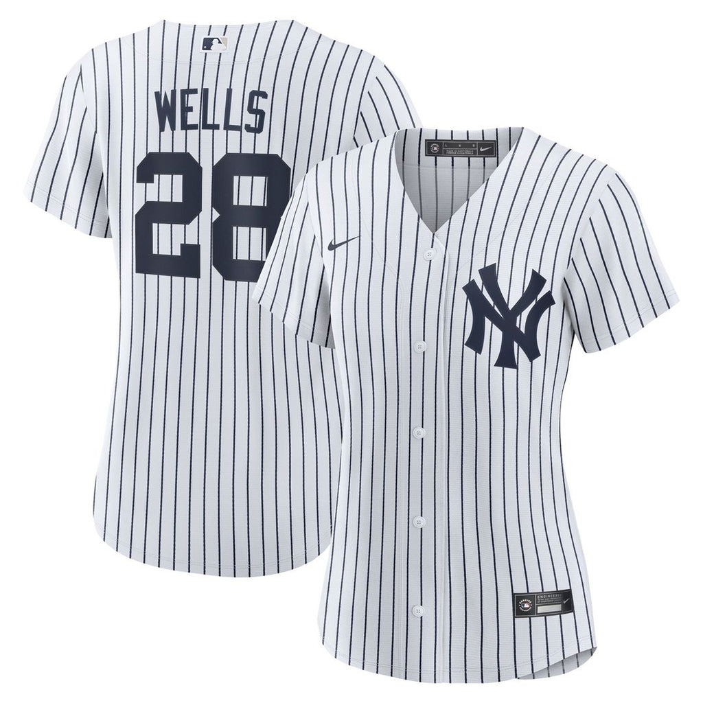 New York Yankees Austin Wells Women's Home Replica Jersey - White