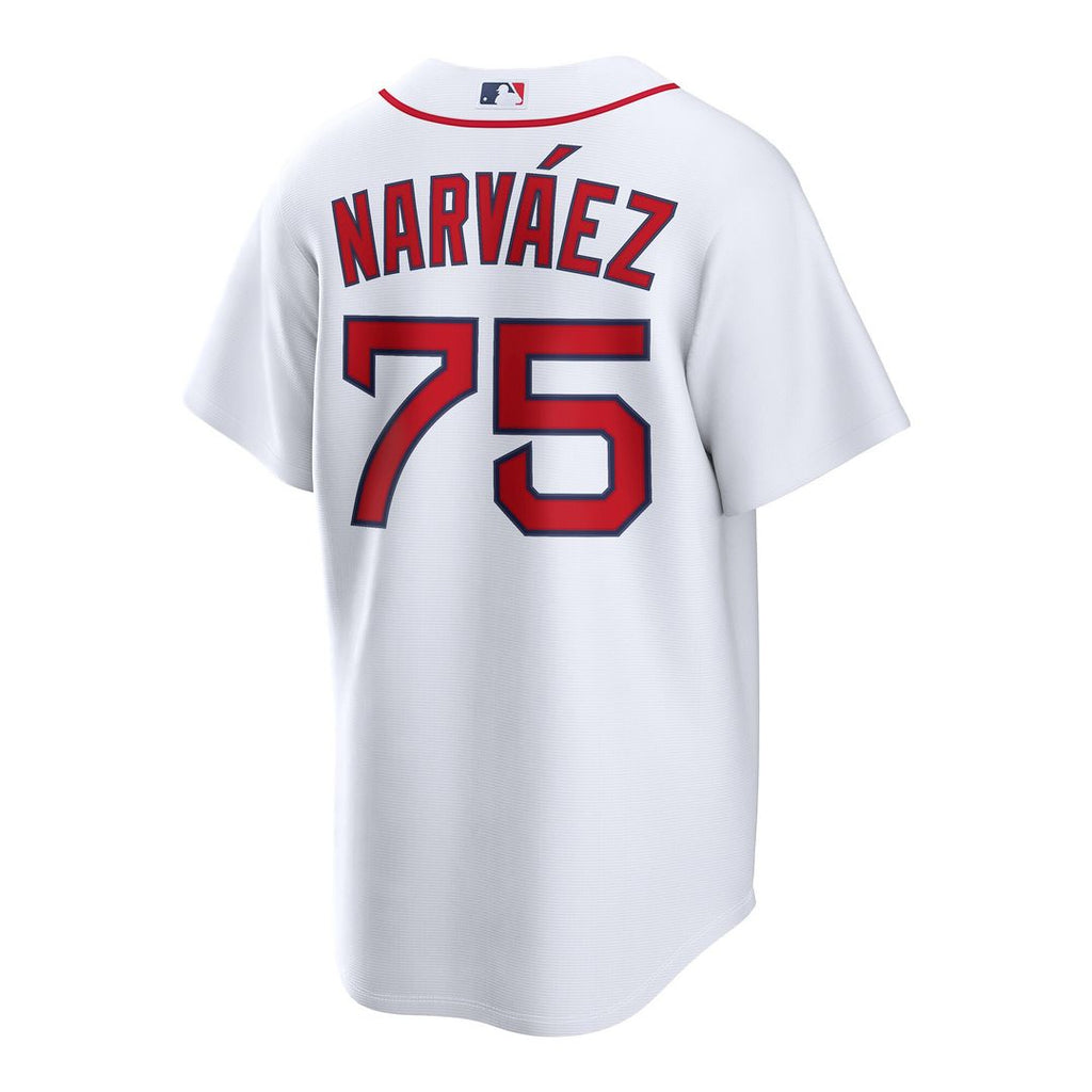 Boston Red Sox Carlos Narváez Home Replica Jersey - White