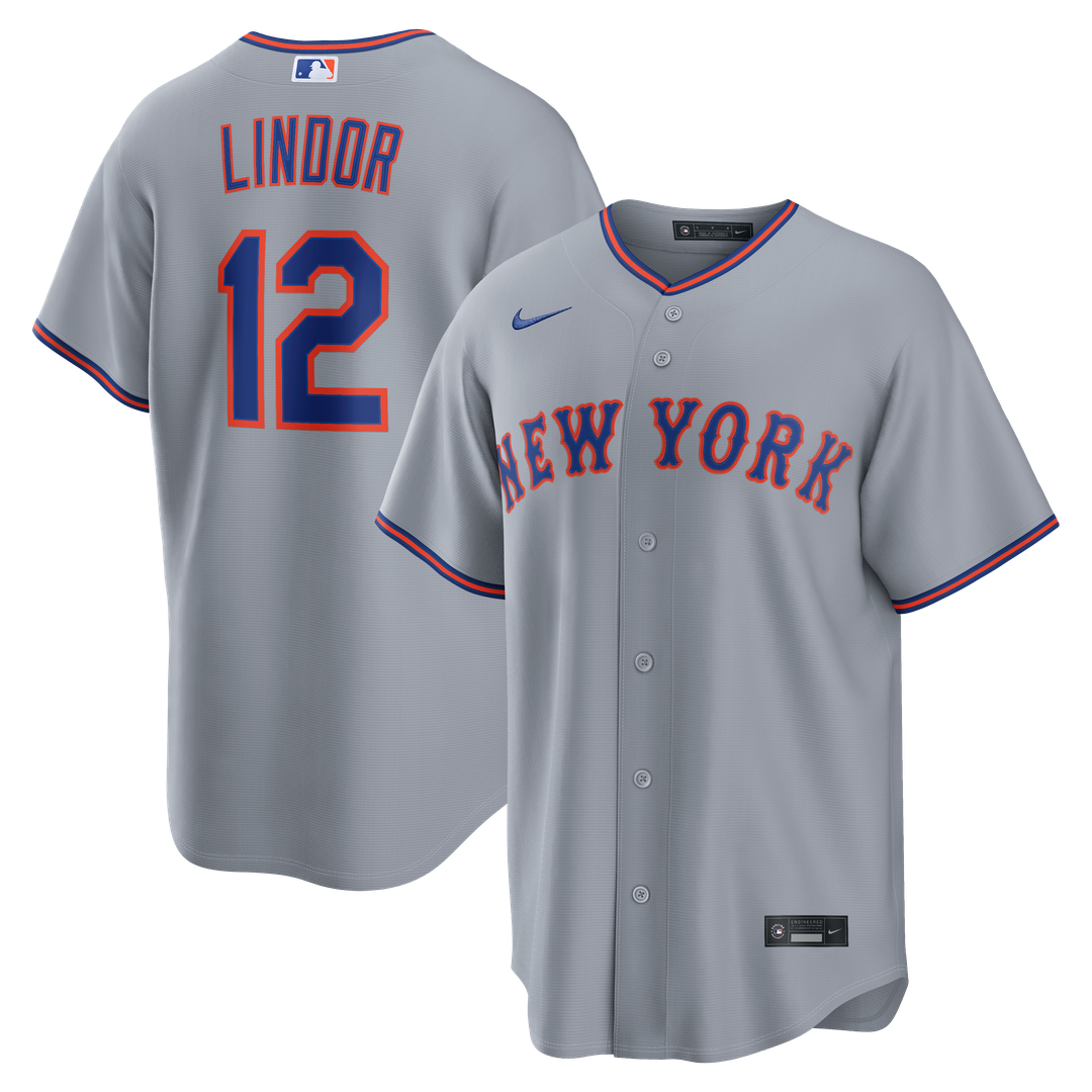 New York Mets Francisco Lindor Alternate Replica Jersey - Royal