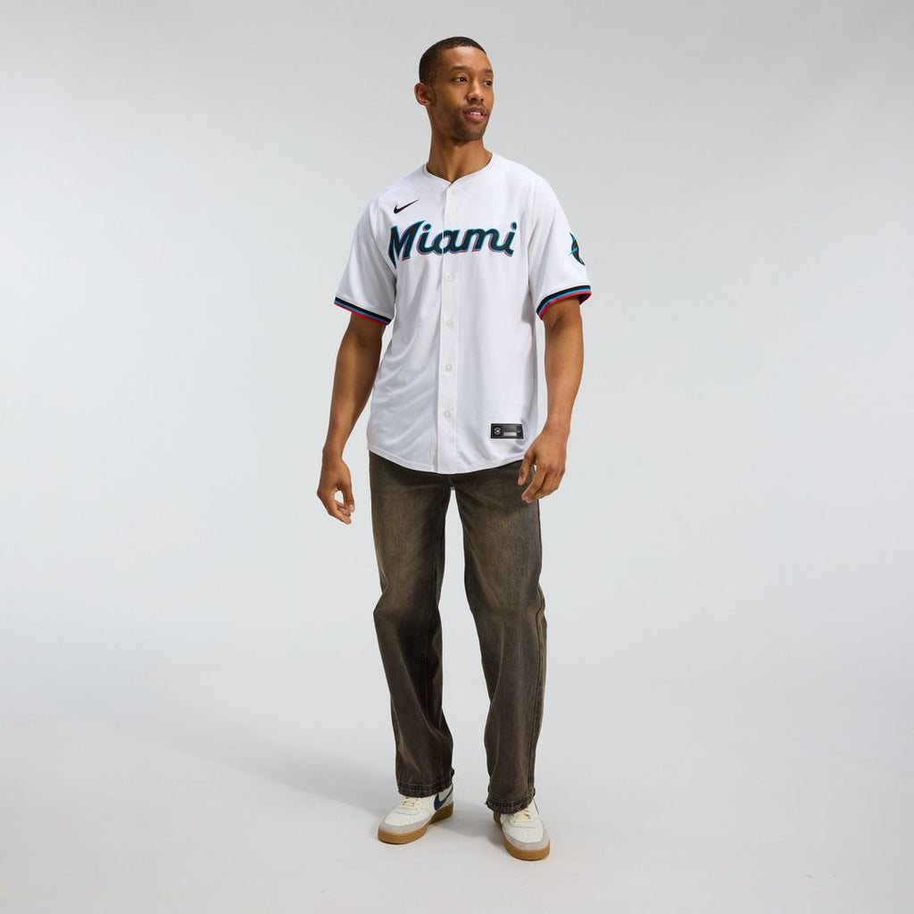 Miami Marlins Home Limited Jersey - White