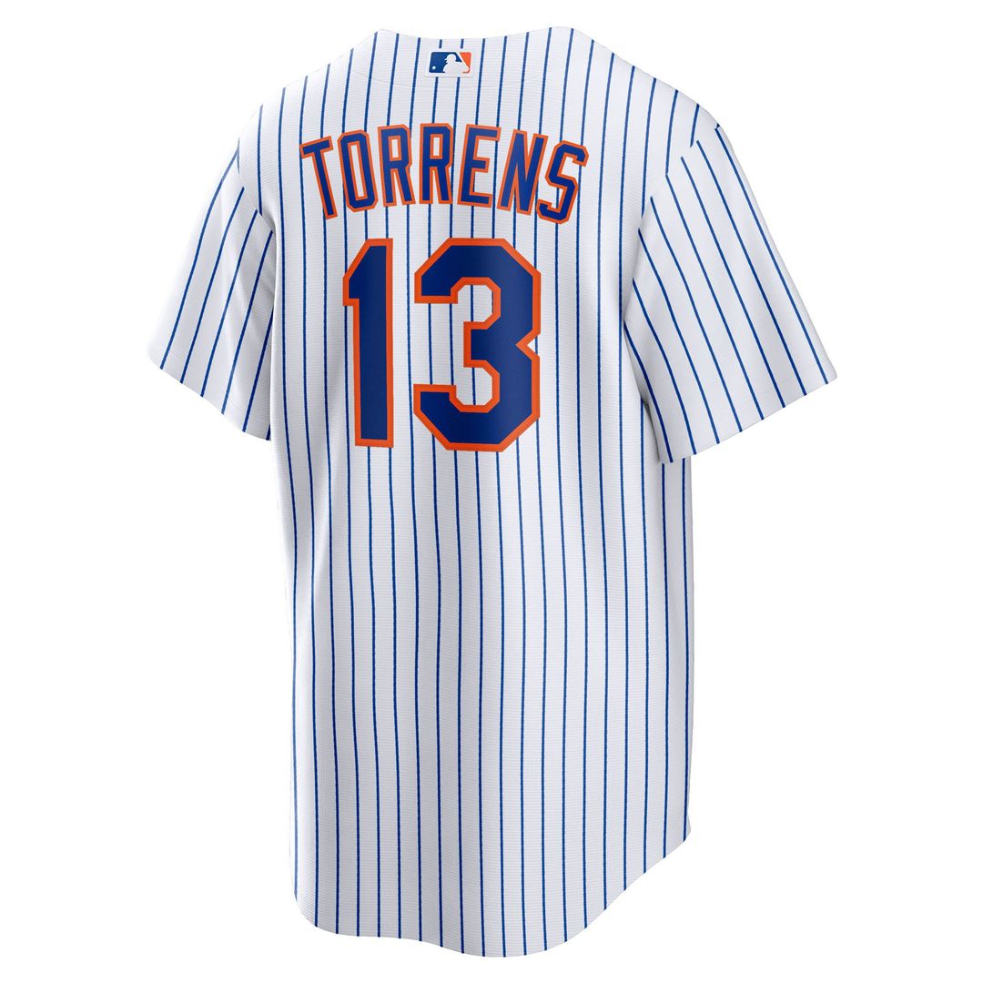 New York Mets Luis Torrens Home Replica Jersey - White