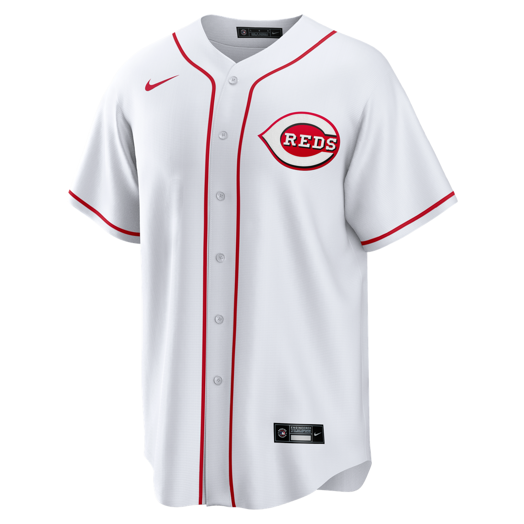 Cincinnati Reds Eugenio Suárez Home Replica Jersey - White