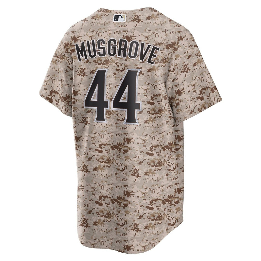 San Diego Padres Joe Musgrove USMC Alternate Replica Jersey - Camo
