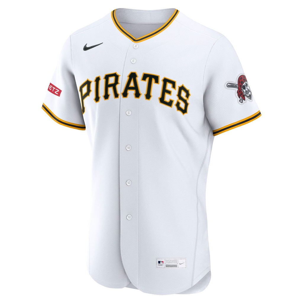 Pittsburgh Pirates Home Authentic Jersey - White