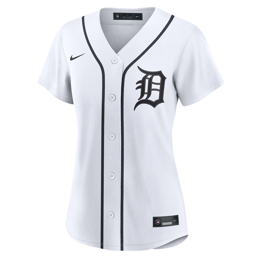 Detroit Tigers Tarik Skubal Women's Home Replica Jersey - White