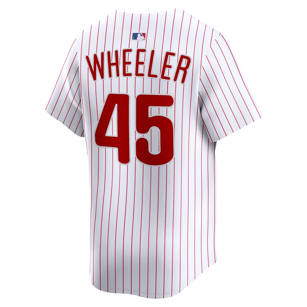 Philadelphia Phillies Zack Wheeler Home Limited Jersey - White