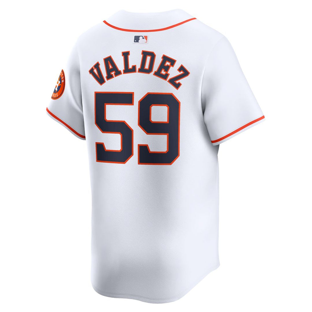 Houston Astros Framber Valdez Home Limited Jersey - White