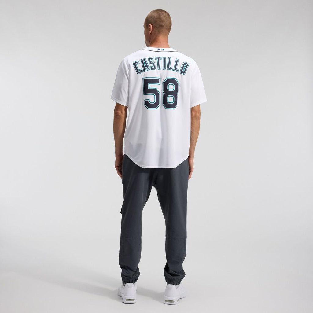 Seattle Mariners Luis Castillo Home Replica Jersey - White