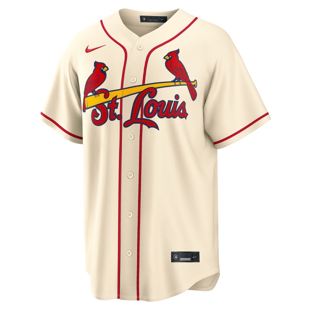St. Louis Cardinals Lars Nootbaar Alternate Replica Jersey - Cream