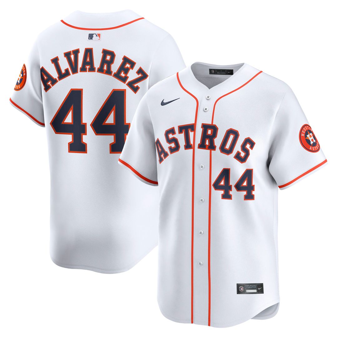 Houston Astros Yordan Alvarez Home Limited Jersey - White
