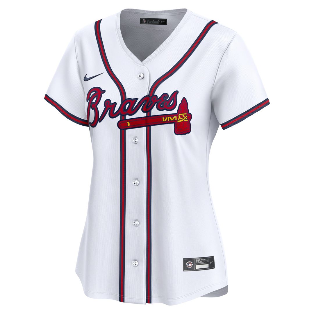 Atlanta Braves Ronald Acuna Women's Home Limited Jersey - White