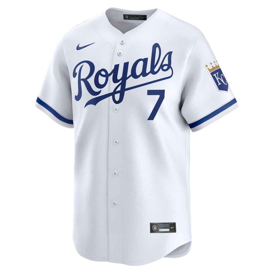 Kansas City Royals Bobby Witt Jr. Home Limited Jersey - White