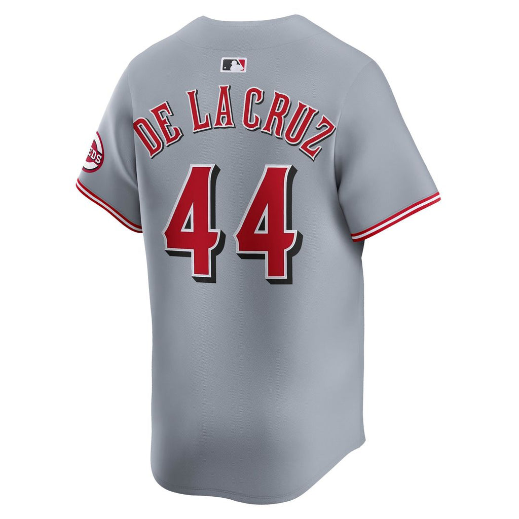 Cincinnati Reds Elly De La Cruz Road Limited Jersey - Gray