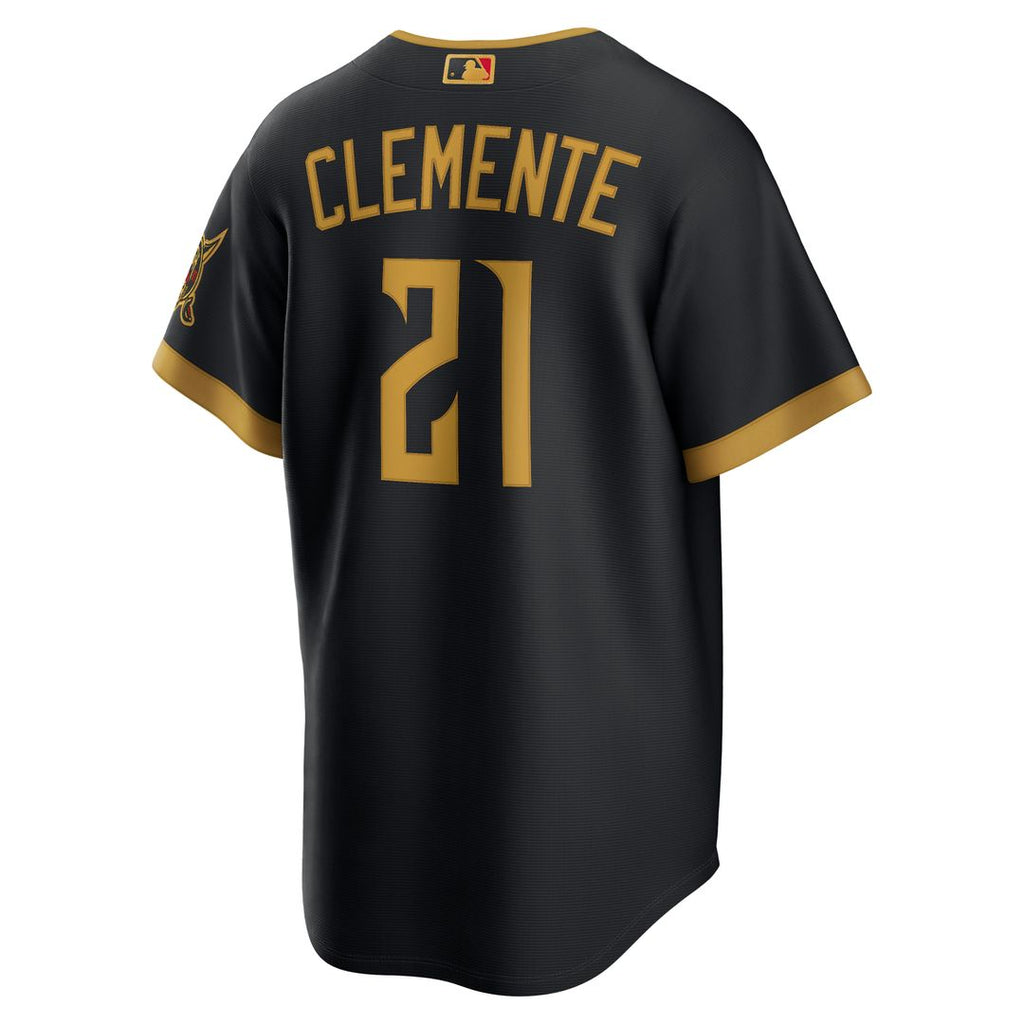 Pittsburgh Pirates Roberto Clemente 2026 City Connect Stadium Jersey - Black
