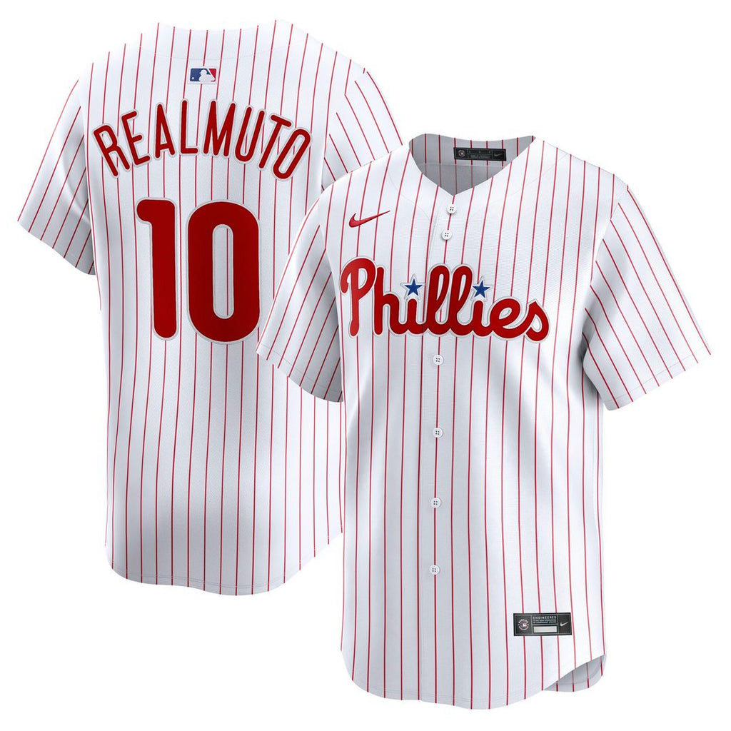 Philadelphia Phillies J.T. Realmuto Home Limited Jersey - White