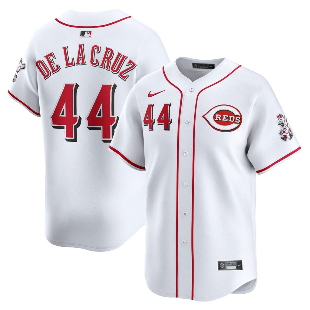 Cincinnati Reds Elly De La Cruz Home Limited Jersey - White