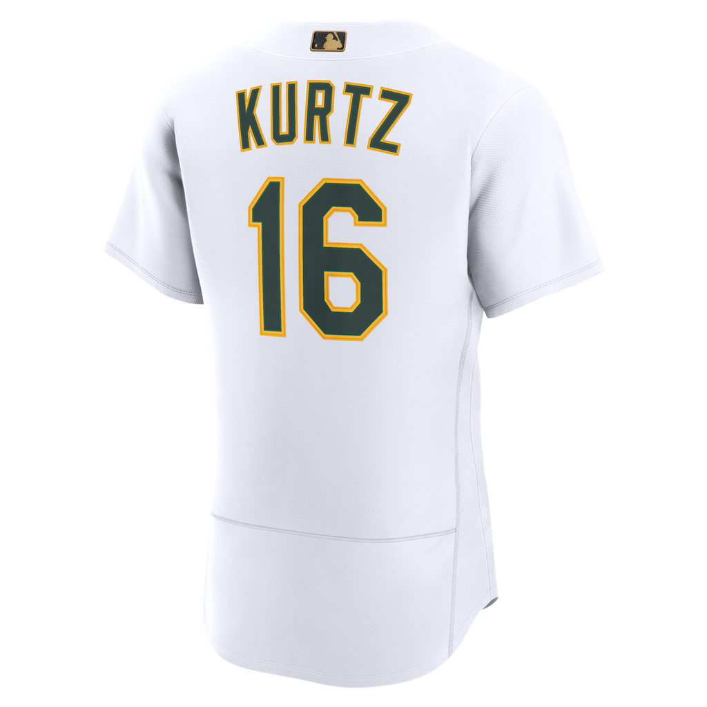 Athletics Nick Kurtz Awards Authentic Jersey - White