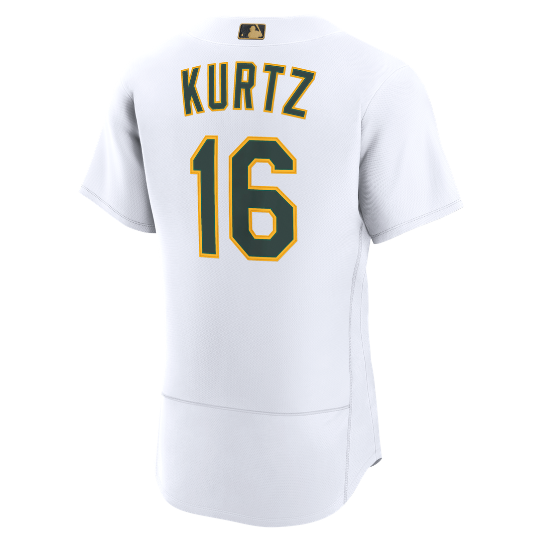 Athletics Nick Kurtz Awards Authentic Jersey - White