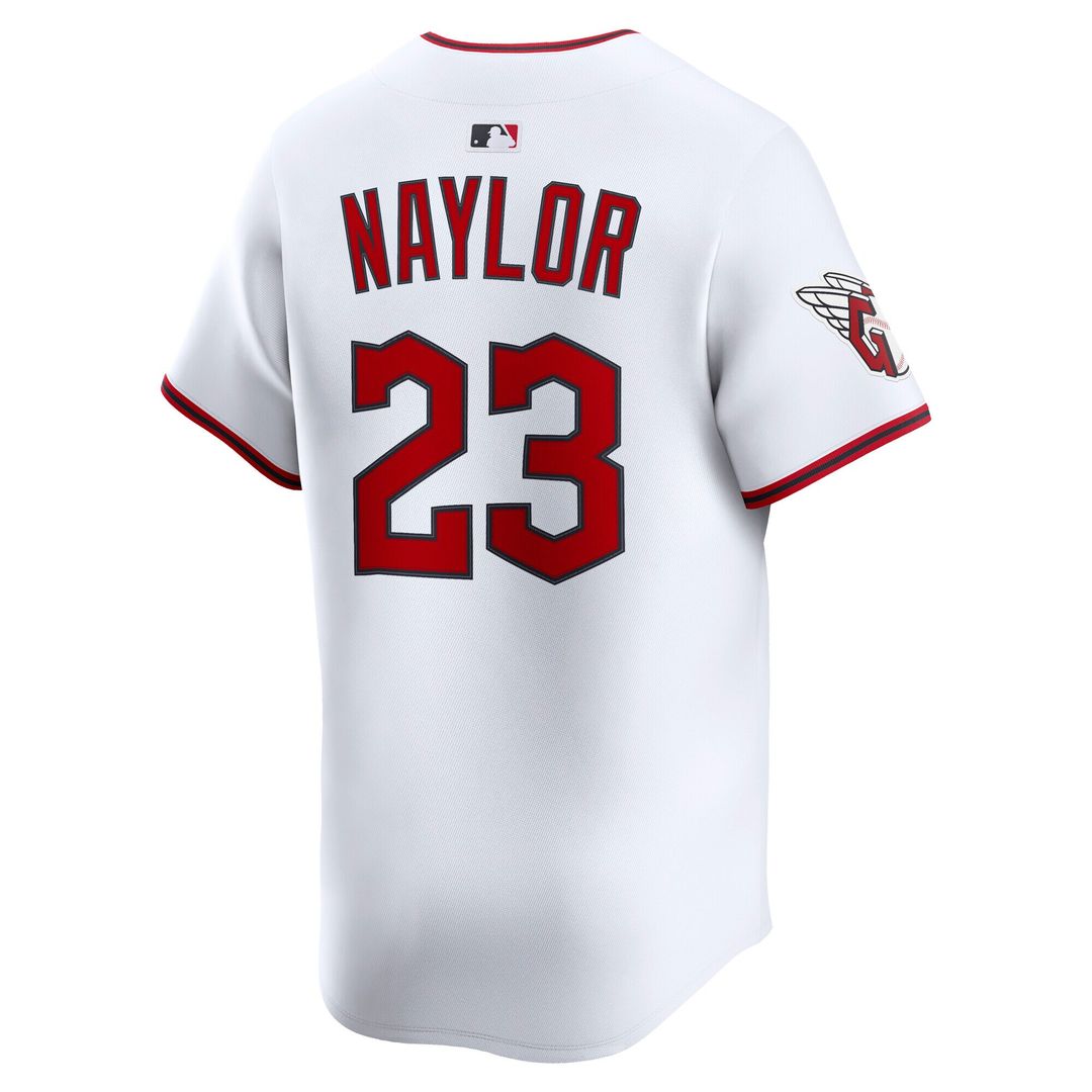 Cleveland Guardians Bo Naylor Home Limited Jersey - White