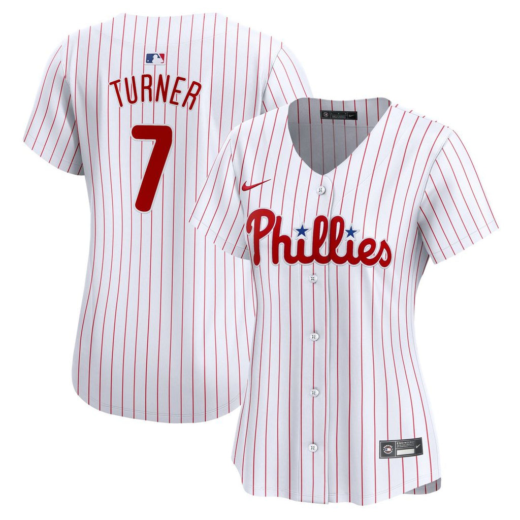 Philadelphia Phillies Trea Turner Women's Home Limited Jersey - White