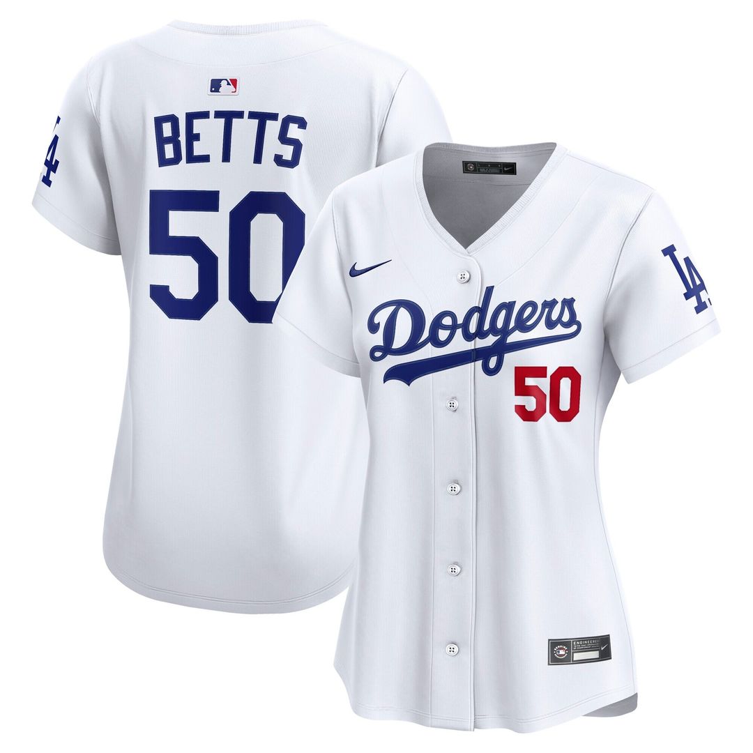 Los Angeles Dodgers Mookie Betts Women's Alternate 2 Limited Jersey - Royal