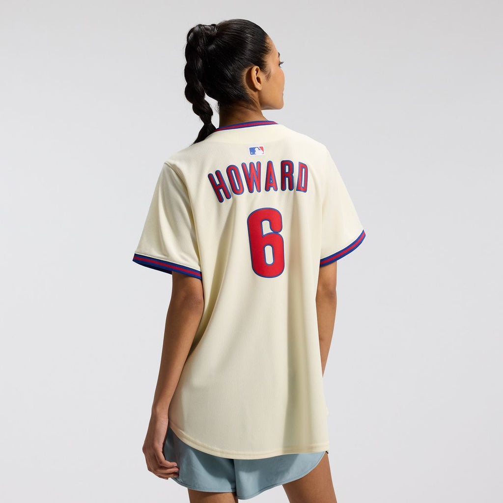 Philadelphia Phillies Ryan Howard Women's Alternate 2 Limited Jersey - Cream