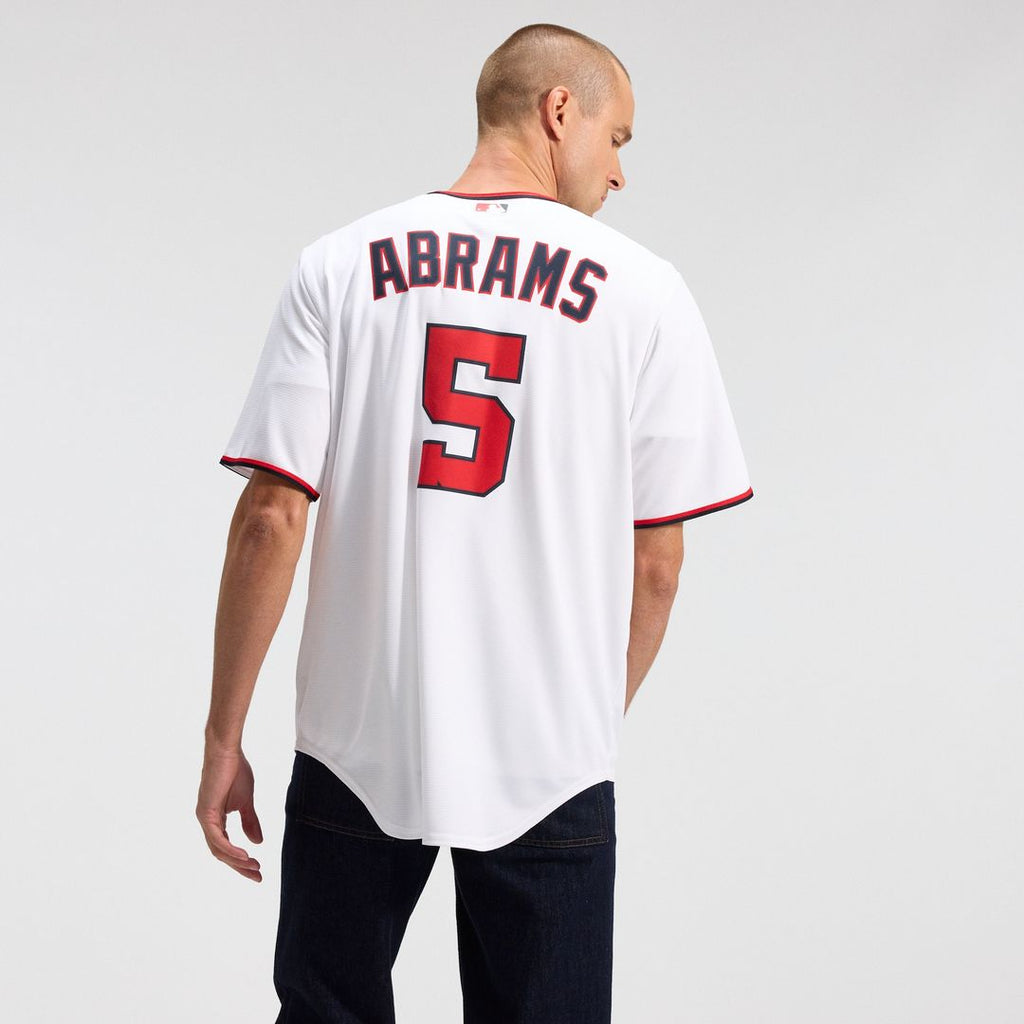 Washington Nationals CJ Abrams Home Replica Jersey - White
