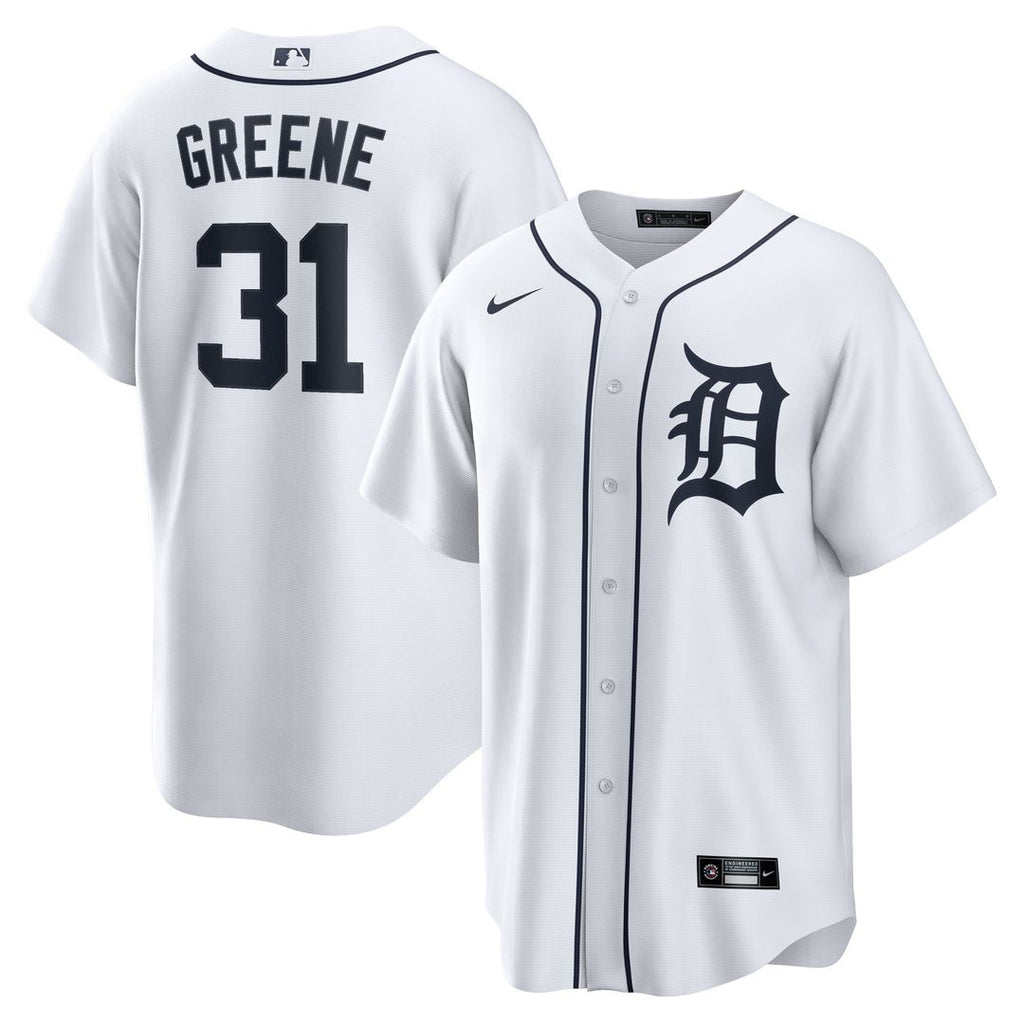 Detroit Tigers Riley Greene Replica Jersey - White