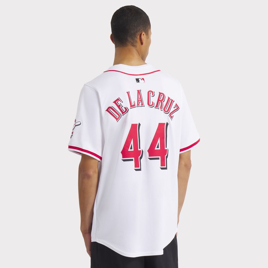 Cincinnati Reds Elly De La Cruz Road Limited Jersey - Gray
