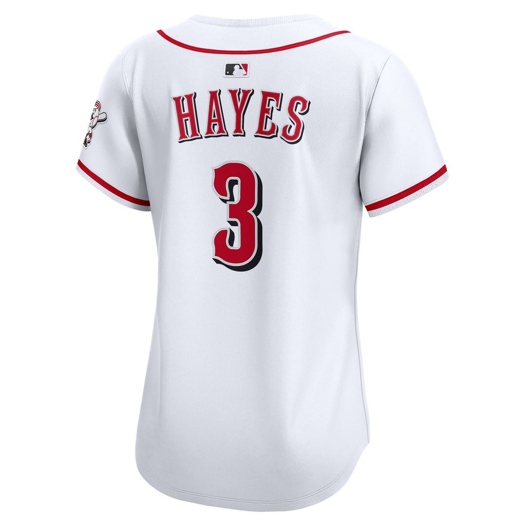 Cincinnati Reds Ke'Bryan Hayes Women's Home Limited Jersey - White