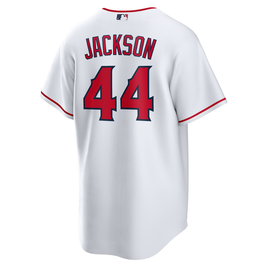 Los Angeles Angels Reggie Jackson Home Retired Replica Jersey - White