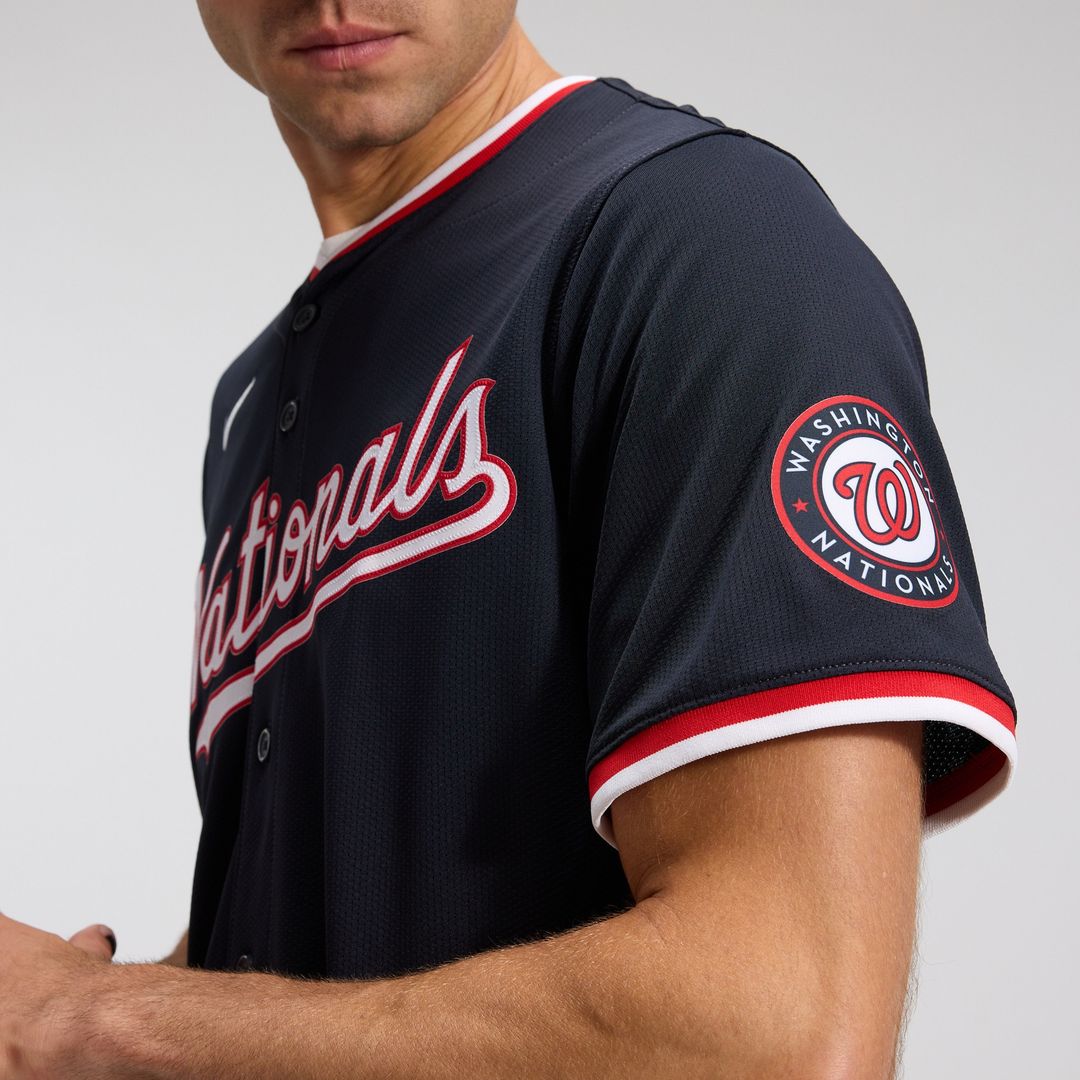 Washington Nationals James Wood Alternate Limited Jersey - Navy