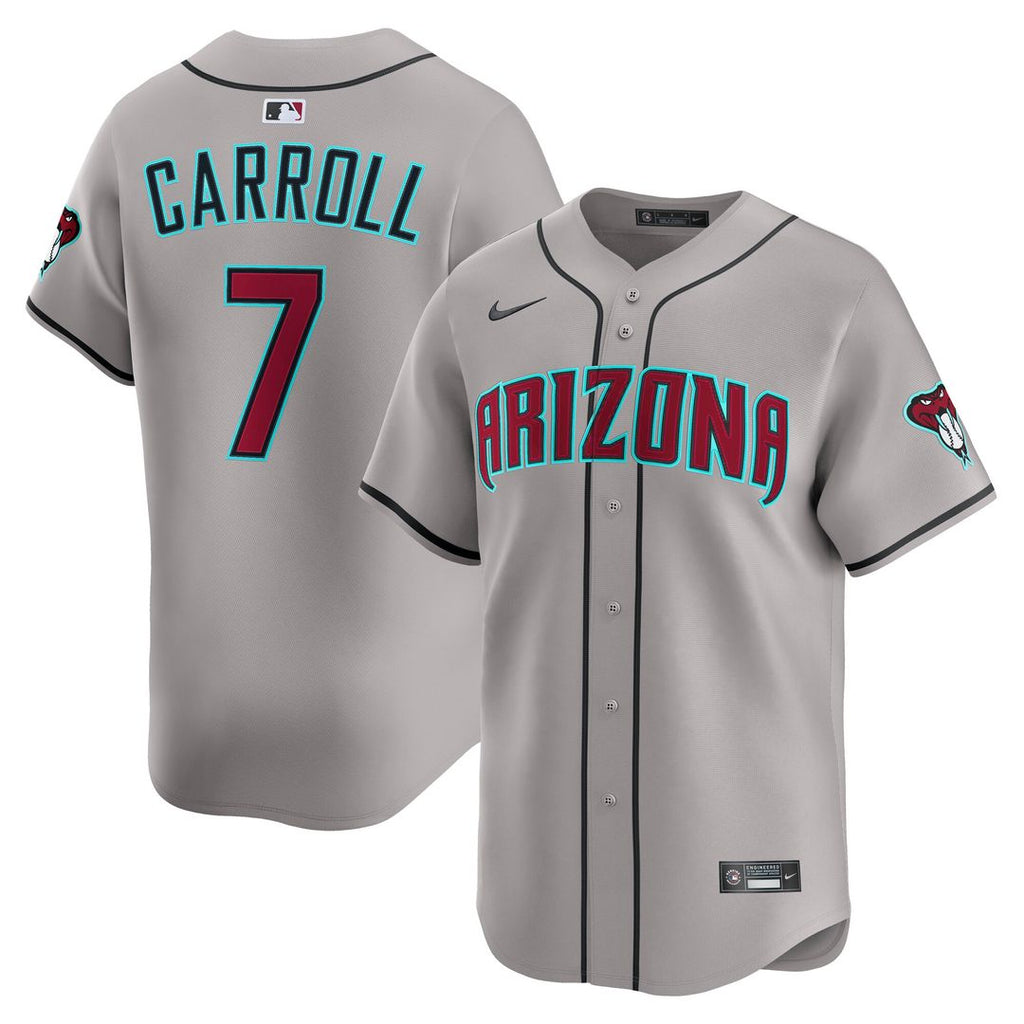 Arizona Diamondbacks Corbin Carroll Road Limited Jersey - Gray