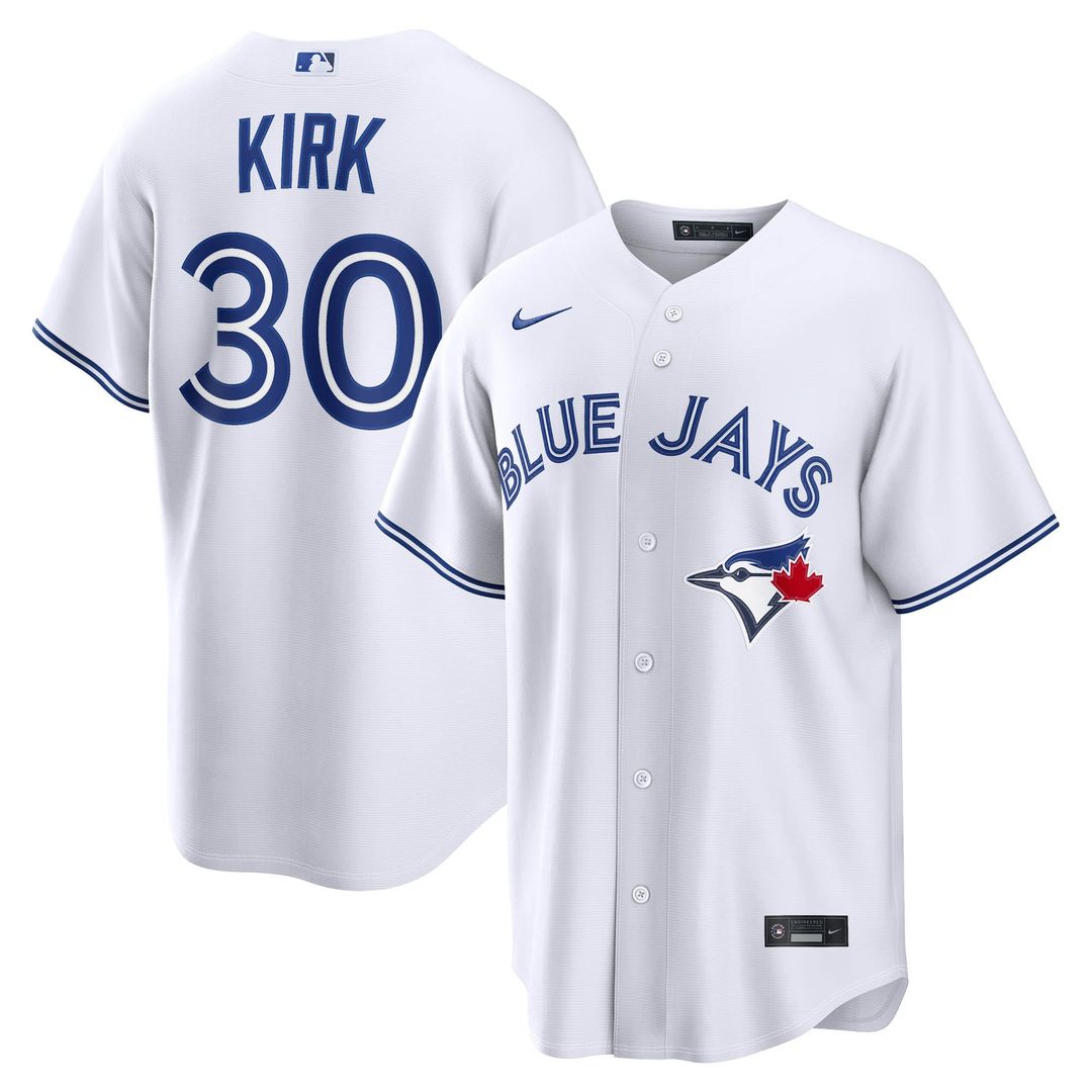 Toronto Blue Jays Alejandro Kirk Home Replica Jersey - White