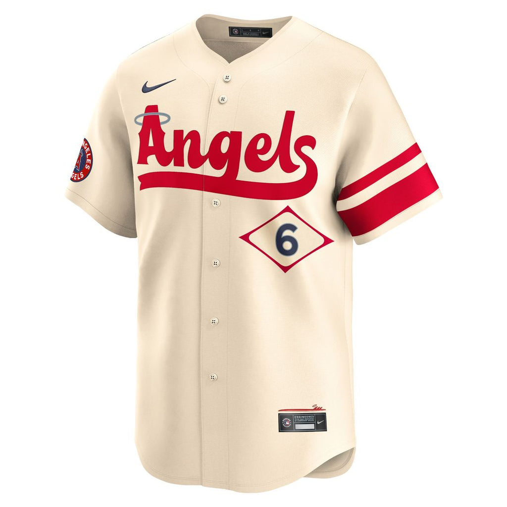 Los Angeles Angels Anthony Rendon City Connect Limited Jersey - Cream