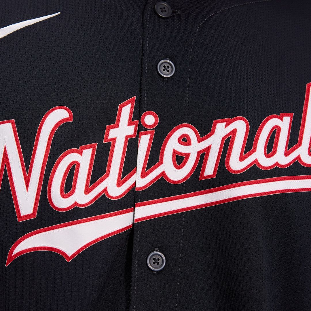 Washington Nationals James Wood Alternate Limited Jersey - Navy