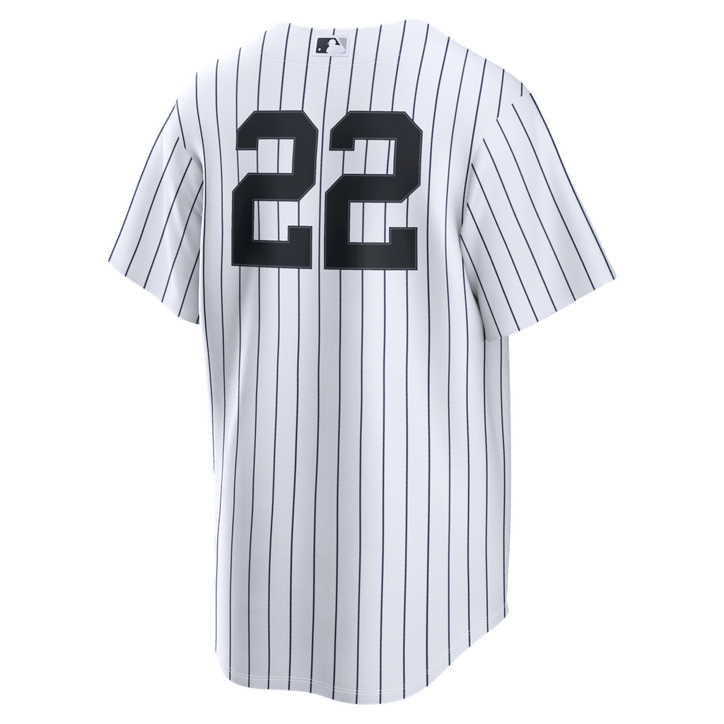 New York Yankees Ben Rice Home Replica Jersey - White
