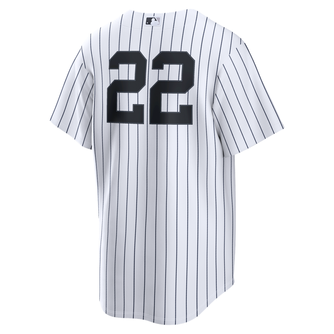 New York Yankees Ben Rice Home Replica Jersey - White