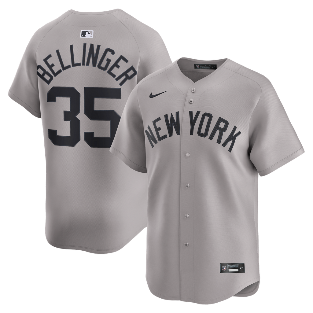 New York Yankees Cody Bellinger Road Limited Jersey - Gray