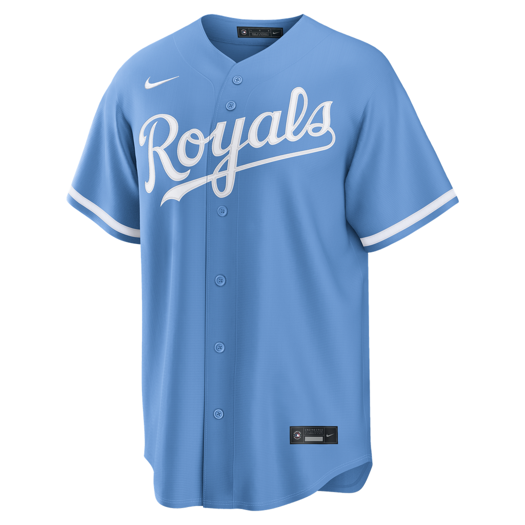 Kansas City Royals Bobby Witt Jr. Alternate Replica Jersey - Light Blue