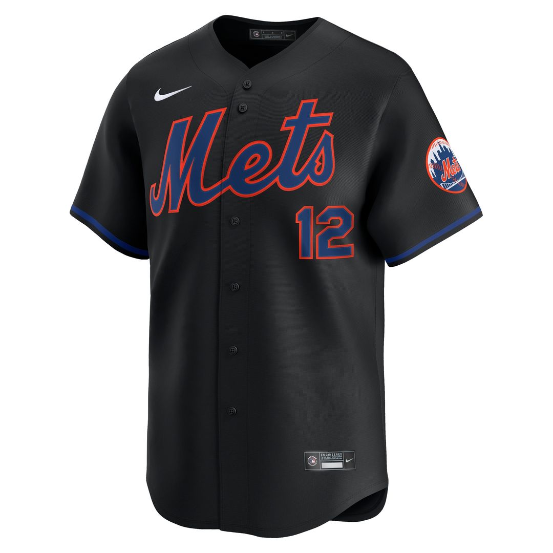 New York Mets Francisco Lindor Road Limited Jersey - Gray