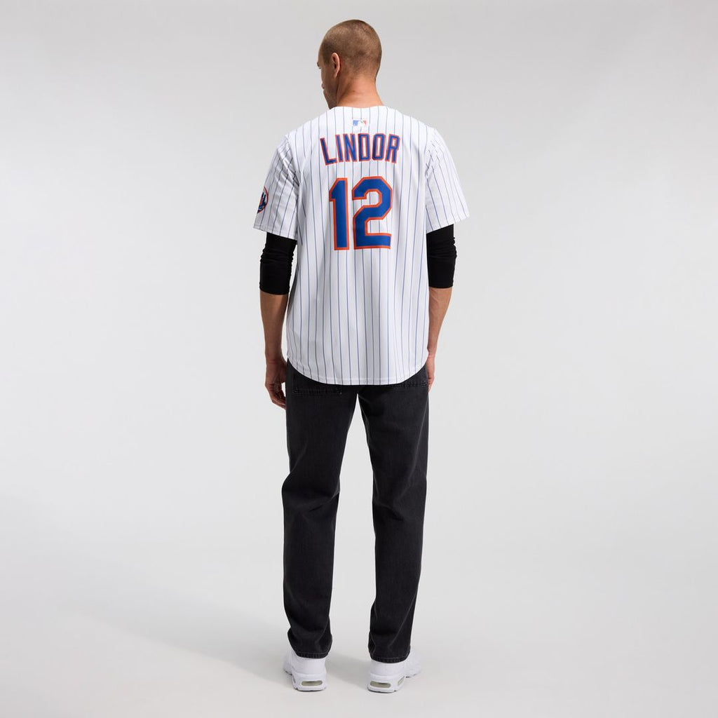 New York Mets Francisco Lindor Alternate Limited Jersey - Black