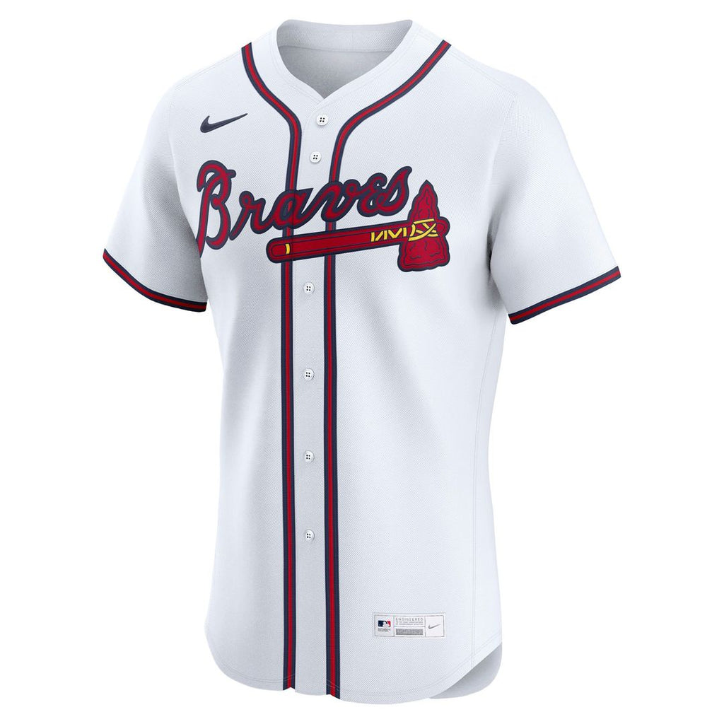 Atlanta Braves Ronald Acuña Jr. Alternate 2 Elite Jersey - Red